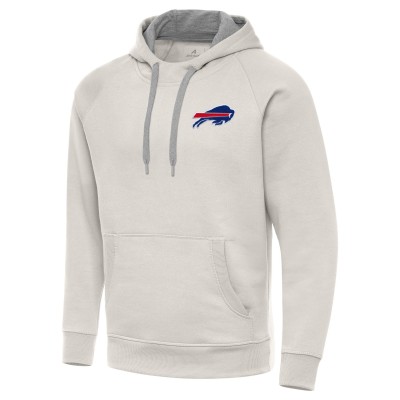 Толстовка Buffalo Bills Antigua Cream Victory Raglan
