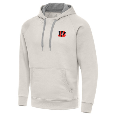 Толстовка Cincinnati Bengals Antigua Cream Victory Raglan