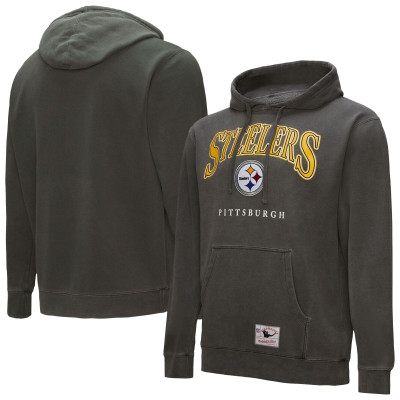 Толстовка Pittsburgh Steelers Mitchell & Ness Gray Slot