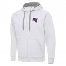 Толстовка на молнии Mens  Minnesota Vikings Antigua Victory - White