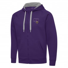Толстовка на молнии Mens  Minnesota Vikings Antigua Victory - Purple