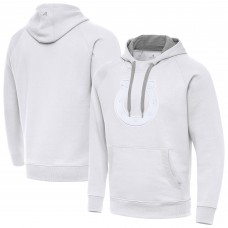 Indianapolis Colts Antigua White Victory Pullover Hoodie