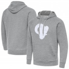 Los Angeles Rams Antigua Victory Pullover Hoodie - Heather Gray