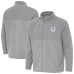 Indianapolis Colts Antigua Gray Daily Fused Full-Zip Jacket Indianapolis Colts Antigua Gray Daily Fused Full-Zip Jacket