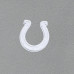 Indianapolis Colts Antigua Gray Daily Fused Full-Zip Jacket