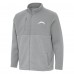 Los Angeles Chargers Antigua Gray Daily Fused Full-Zip Jacket