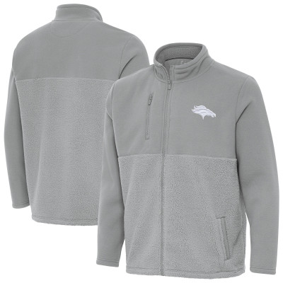 Куртка Denver Broncos Antigua Gray Daily Fused