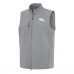 Denver Broncos Antigua Gray Demand Full-Zip Vest