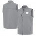 Pittsburgh Steelers Antigua Gray Demand Full-Zip Vest