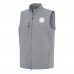 Pittsburgh Steelers Antigua Gray Demand Full-Zip Vest