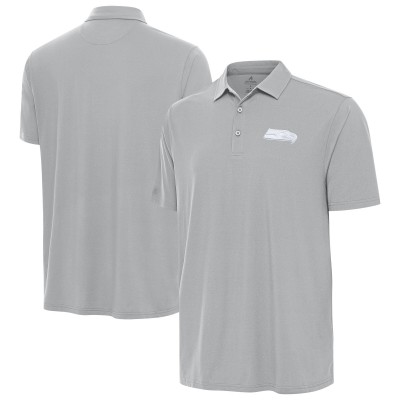 Seattle Seahawks Antigua Gray Era Polo