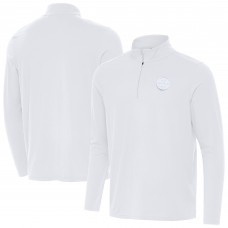 Pittsburgh Steelers Antigua White Intent Quarter-Zip Jacket