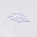 Куртка Baltimore Ravens Antigua White Intent Quarter-Zip