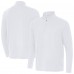 Indianapolis Colts Antigua White Intent Quarter-Zip Jacket