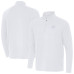 Куртка Carolina Panthers Antigua White Intent Quarter-Zip Куртка Carolina Panthers Antigua White Intent Quarter-Zip