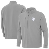 Los Angeles Rams Antigua Regard Full-Zip Jacket - Gray