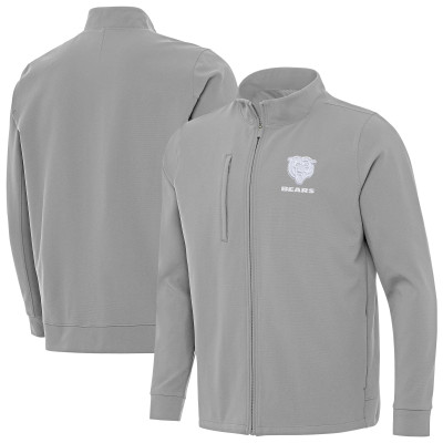 Куртка Chicago Bears Antigua Gray Regard Full-Zip
