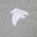 Кофта на короткой молнии Atlanta Falcons Antigua Heather Gray Subtle