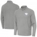 Jacksonville Jaguars Antigua Heather Gray Subtle Quarter-Zip Jacket
