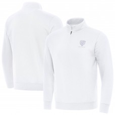 Chicago Bears Antigua White Victory Quarter-Zip Top Chicago Bears Antigua White Victory Quarter-Zip Top