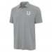 Indianapolis Colts Antigua Gray Western Performance Polo