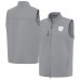 Las Vegas Raiders Antigua Gray Demand Full-Zip Vest