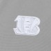Cincinnati Bengals Antigua Gray Regard Full-Zip Jacket
