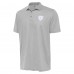 Las Vegas Raiders Antigua White/Gray Rings Performance Polo