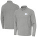 Kansas City Chiefs Antigua Subtle Quarter-Zip Top - Heather Gray Kansas City Chiefs Antigua Subtle Quarter-Zip Top - Heather Gray