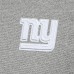 New York Giants Antigua Heather Gray Subtle Quarter-Zip Top