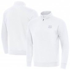 Cincinnati Bengals Antigua White Victory Quarter-Zip Top
