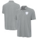 Las Vegas Raiders Antigua Gray Western Polo Las Vegas Raiders Antigua Gray Western Polo