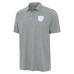 Las Vegas Raiders Antigua Gray Western Polo
