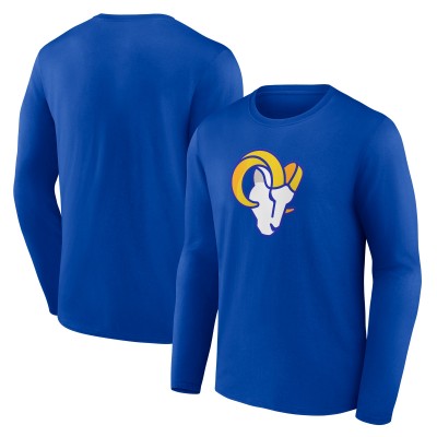 Los Angeles Rams Royal Primary Logo Long Sleeve T-Shirt