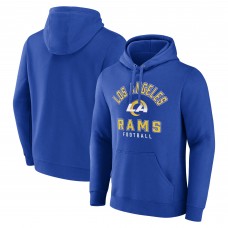 Los Angeles Rams Royal Between the Pylons Pullover Hoodie