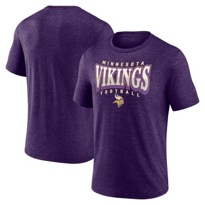 Футболка Minnesota Vikings Purple Divided Warp