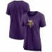 Футболка Minnesota Vikings Womens Distressed - Purple