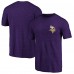 Футболка Minnesota Vikings Purple Left Chest Distressed