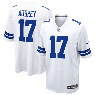 Джерси Dallas Cowboys Brandon Aubrey Nike White Game