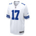 Джерси Dallas Cowboys Brandon Aubrey Nike White Game