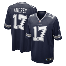Джерси Dallas Cowboys Brandon Aubrey Nike Navy Team Game Джерси Dallas Cowboys Brandon Aubrey Nike Navy Team Game