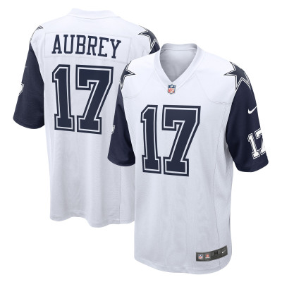 Джерси Dallas Cowboys Brandon Aubrey Nike White Alternate Game Team