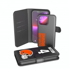 Cleveland Browns Deshaun Watson Keyscaper Black iPhone Wallet Case