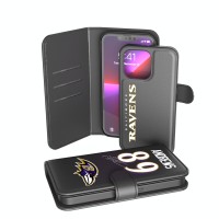 Baltimore Ravens Mark Andrews Keyscaper Black iPhone Wallet Case