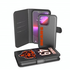 Chicago Bears Tremaine Edmunds Keyscaper Black iPhone Wallet Case