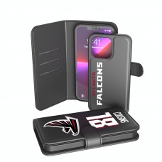 Atlanta Falcons Kirk Cousins Keyscaper Black iPhone Wallet Case