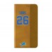 Detroit Lions Jahmyr Gibbs Keyscaper Brown Galaxy Folio Case