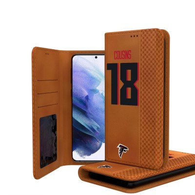 Atlanta Falcons Kirk Cousins Keyscaper Brown Galaxy Folio Case