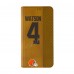 Cleveland Browns Deshaun Watson Keyscaper Brown Folio iPhone Case