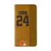 Cleveland Browns Nick Chubb Keyscaper Brown Folio iPhone Case